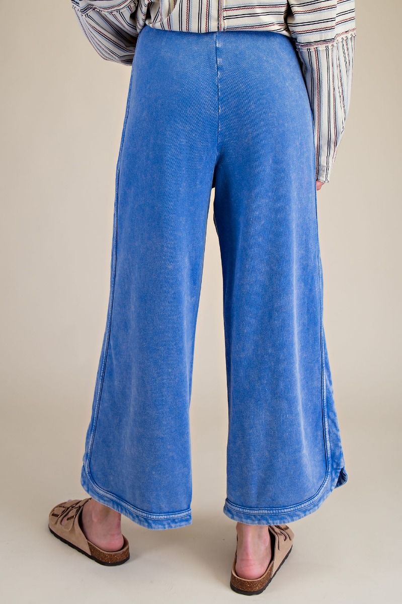 Mineral Washed Terry Knit Pants