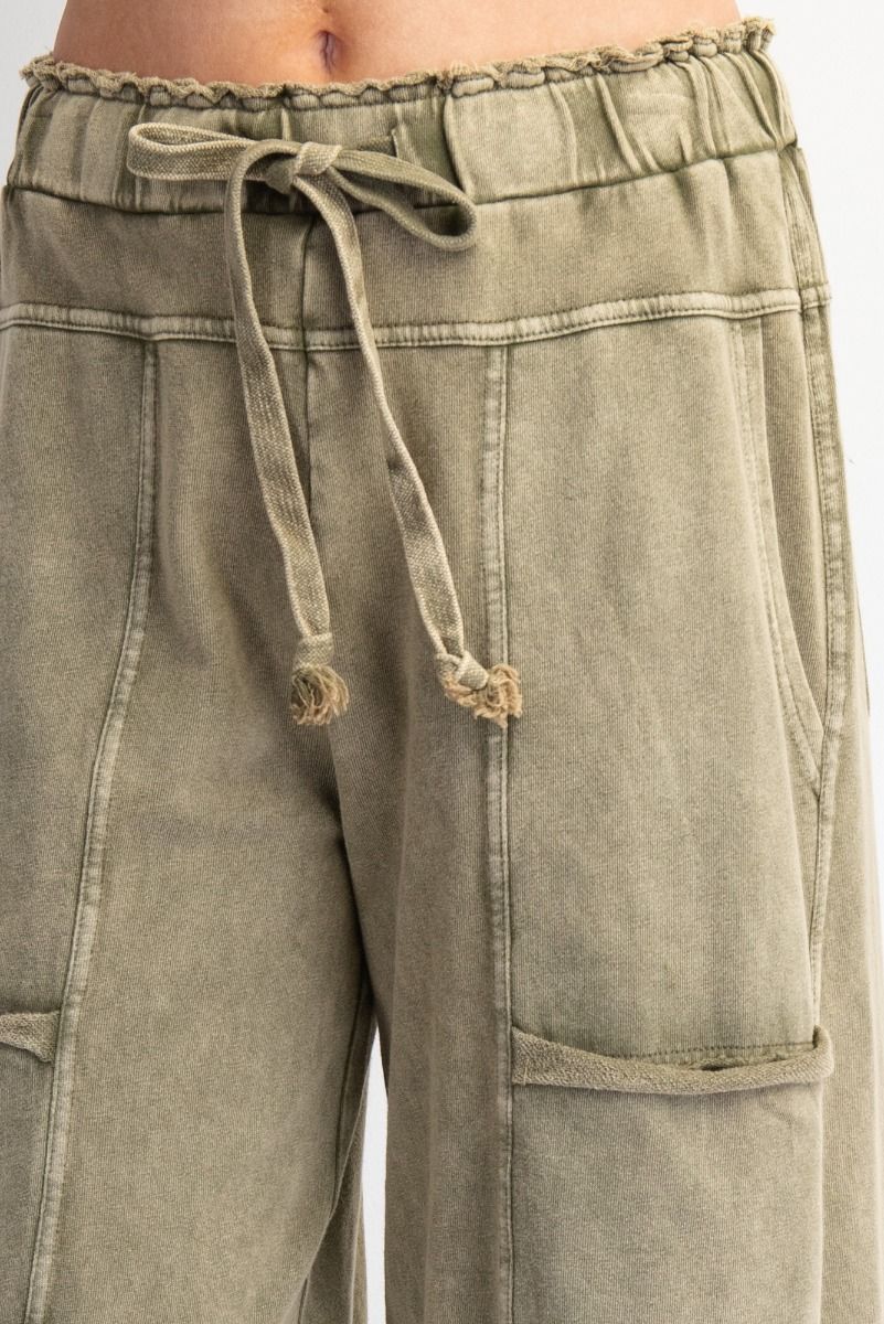 Mineral Washed Cargo Pants