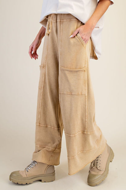 Mineral Washed Cargo Pants
