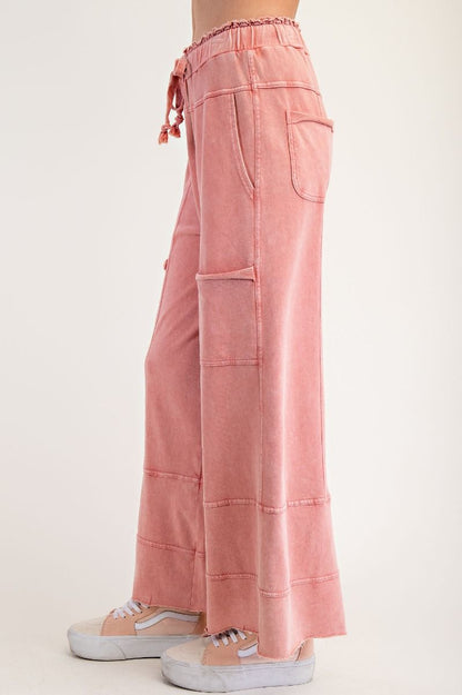Mineral Washed Cargo Pants