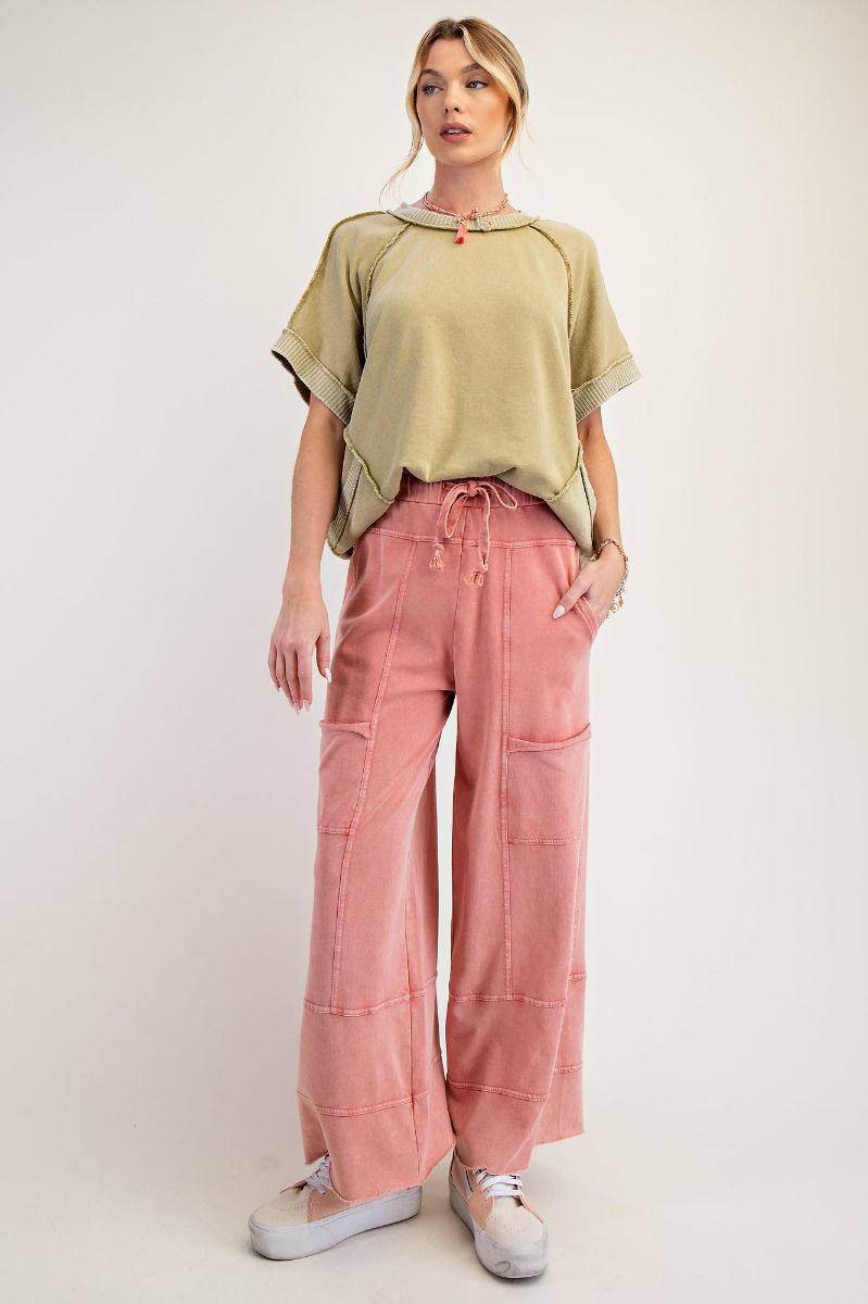 Mineral Washed Cargo Pants