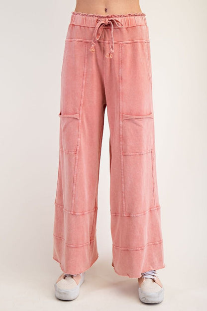 Mineral Washed Cargo Pants