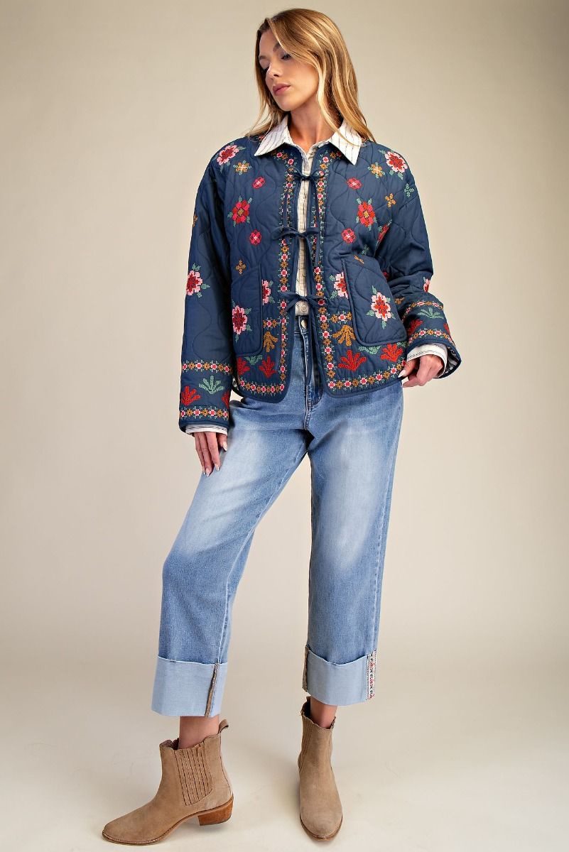 Stone Wash Stretch Jeans