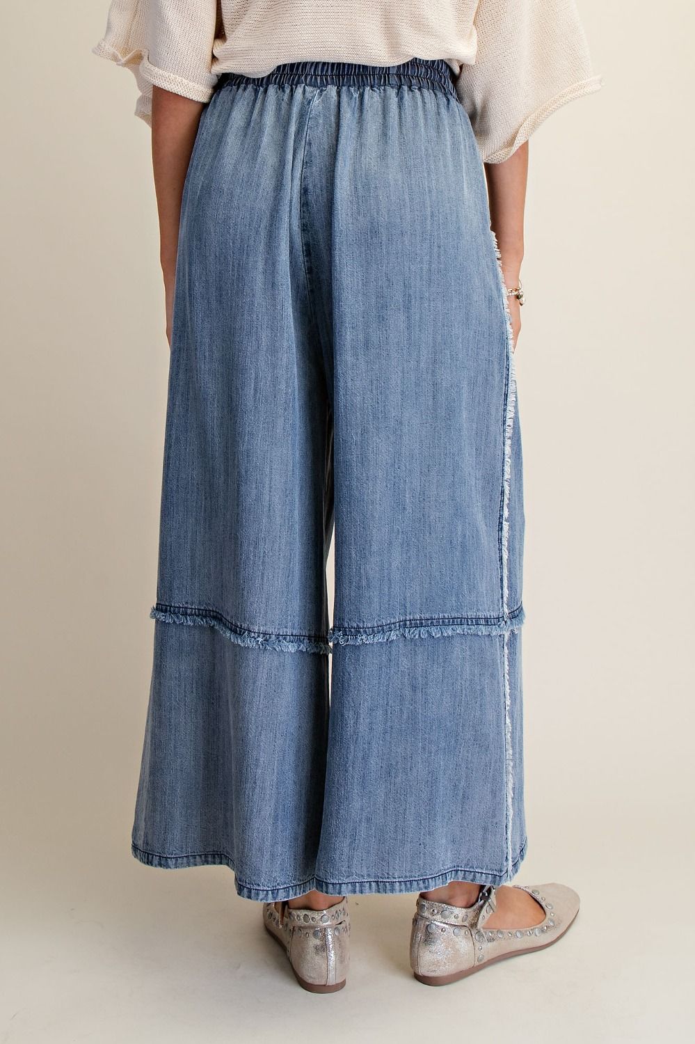 Tie Waist Palazzo Pants