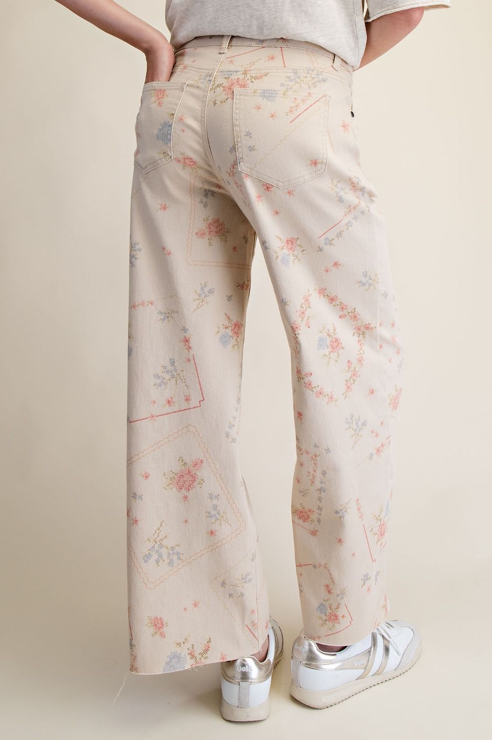 Cross Stitch Twill Pants