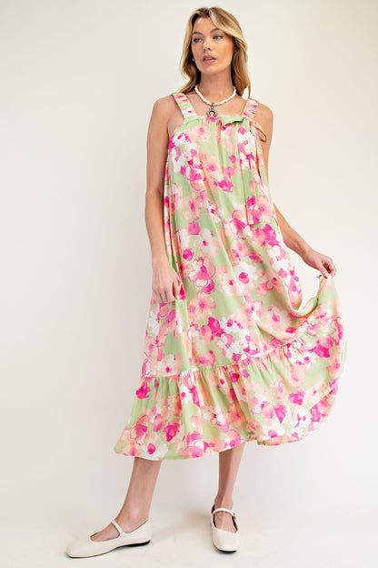 Peach Blossom Dress