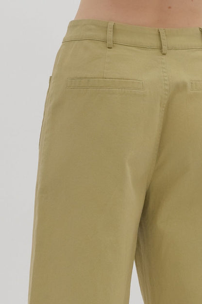 High Rise Wide Leg Pants