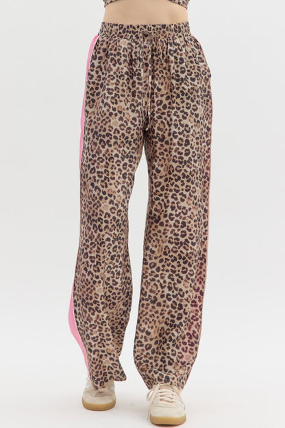 Leopard Print Wide Leg