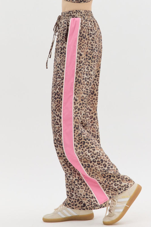 Leopard Print Wide Leg