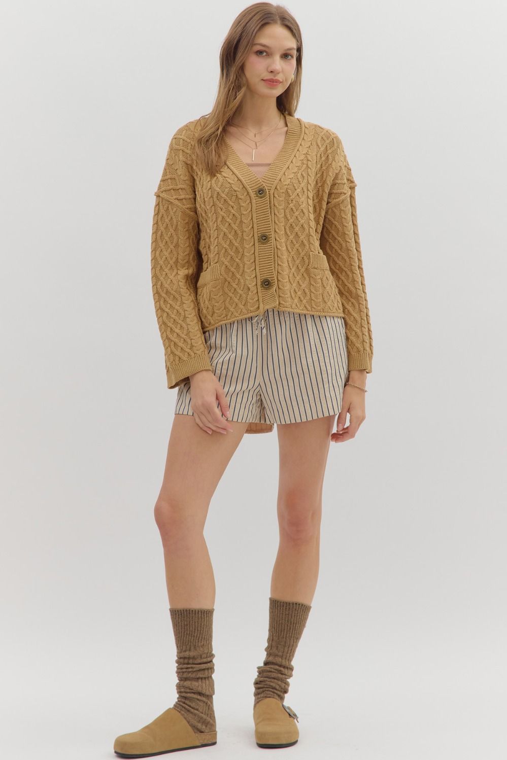 Cable Knit Cardigan
