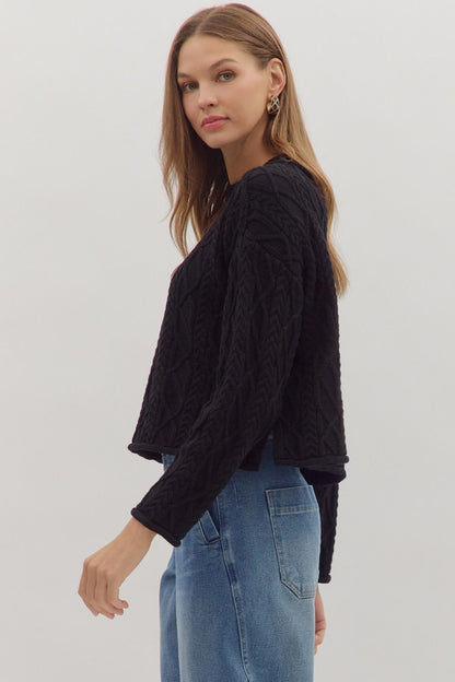 Cable Knit Sweater