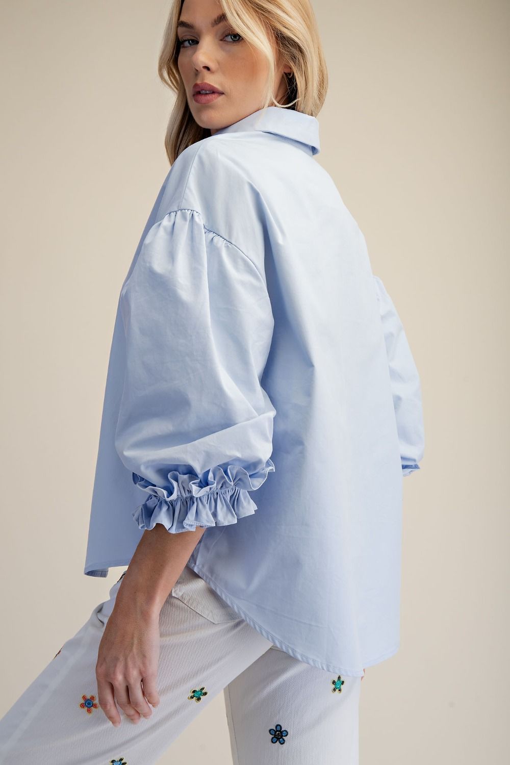 Button Down Poplin Shirt