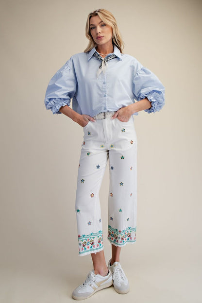 Button Down Poplin Shirt