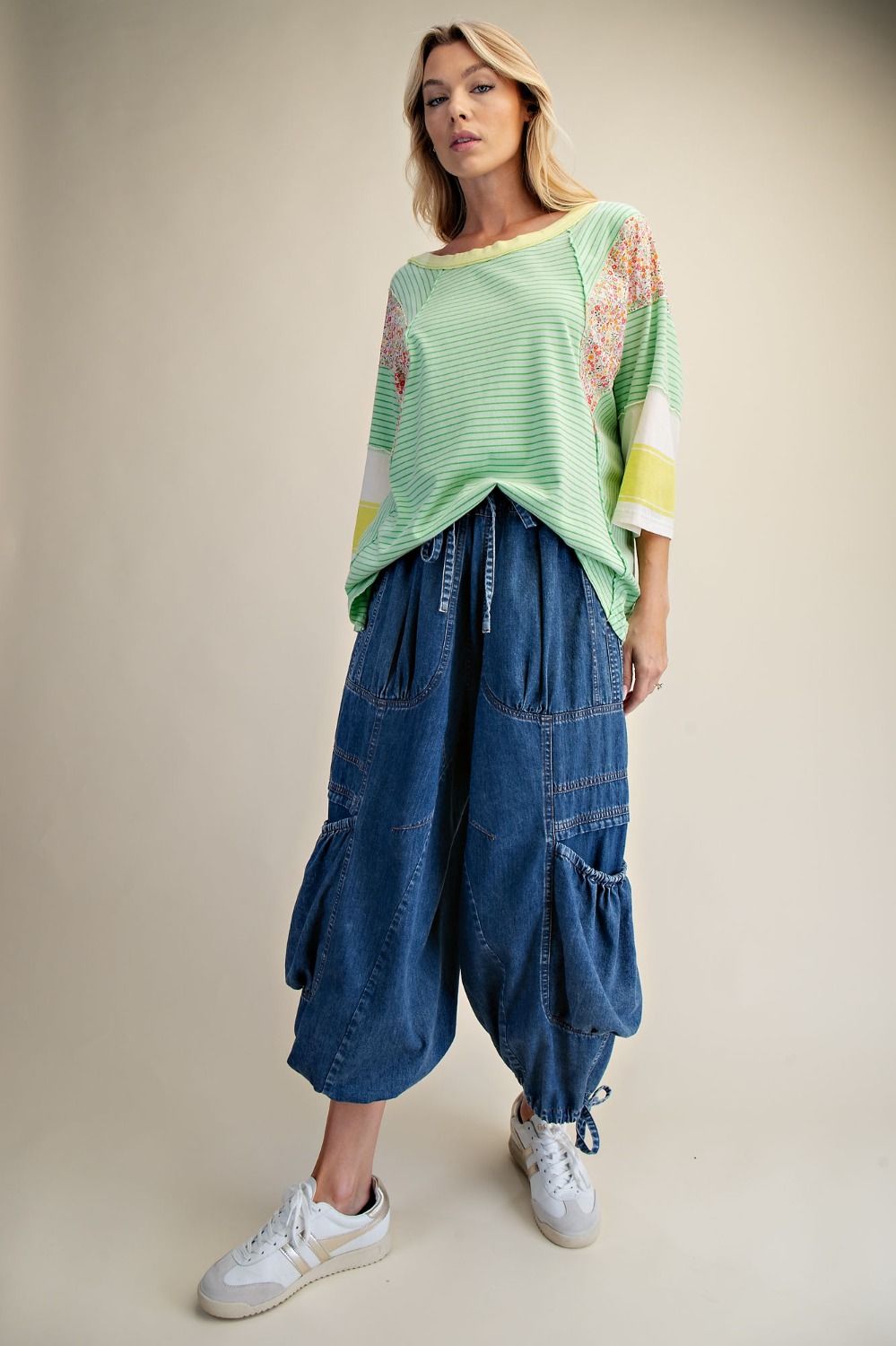 Colorblock Panel Top