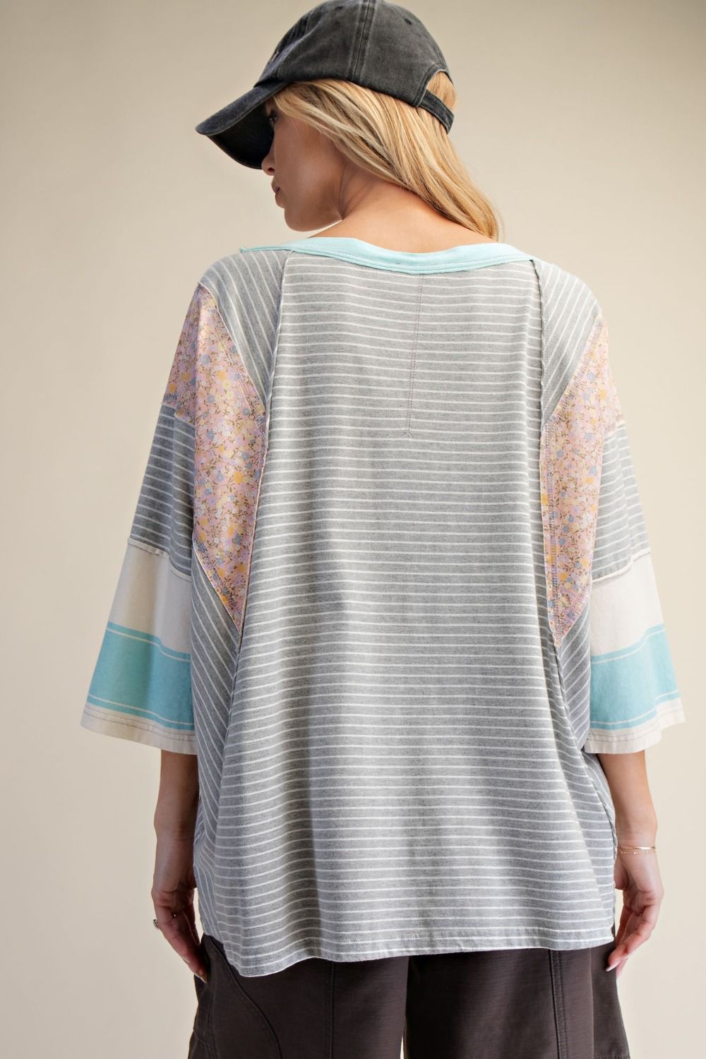 Colorblock Panel Top