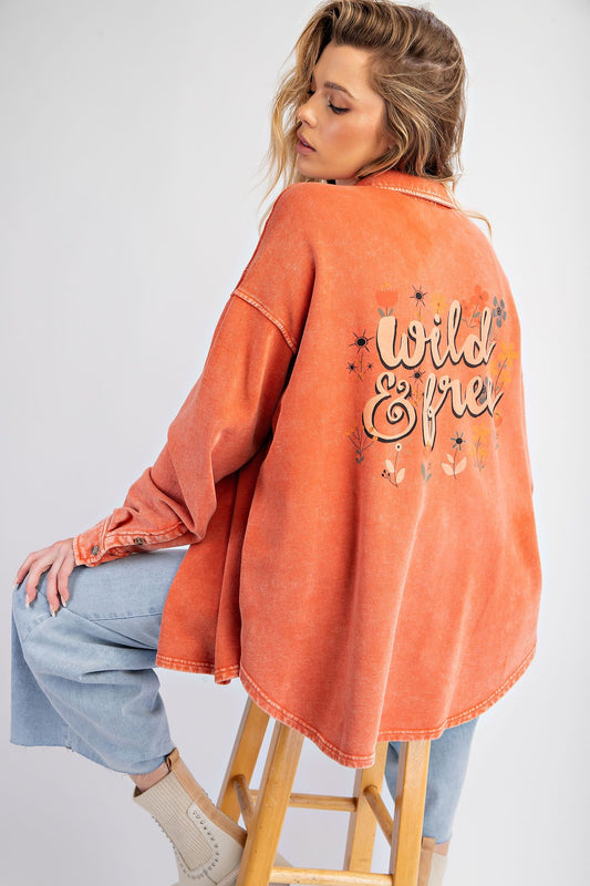 Wild & Free Buttondown