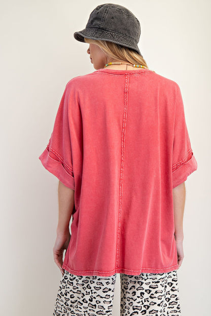 Lace Flower Patch Top