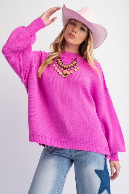 Knit Pullover Sweater