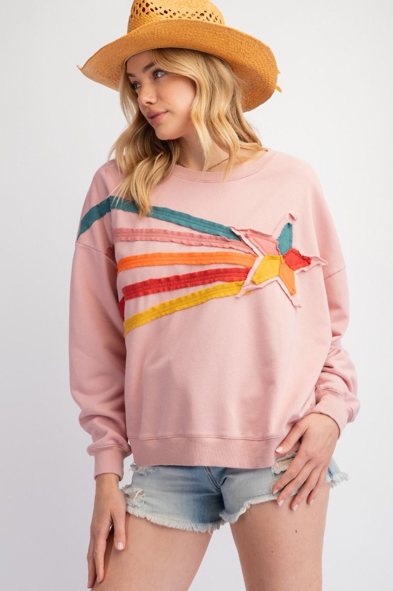 Rising Star Patch Pullover