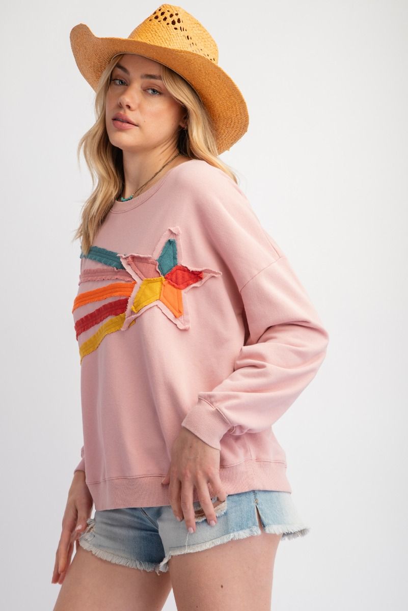 Rising Star Patch Pullover