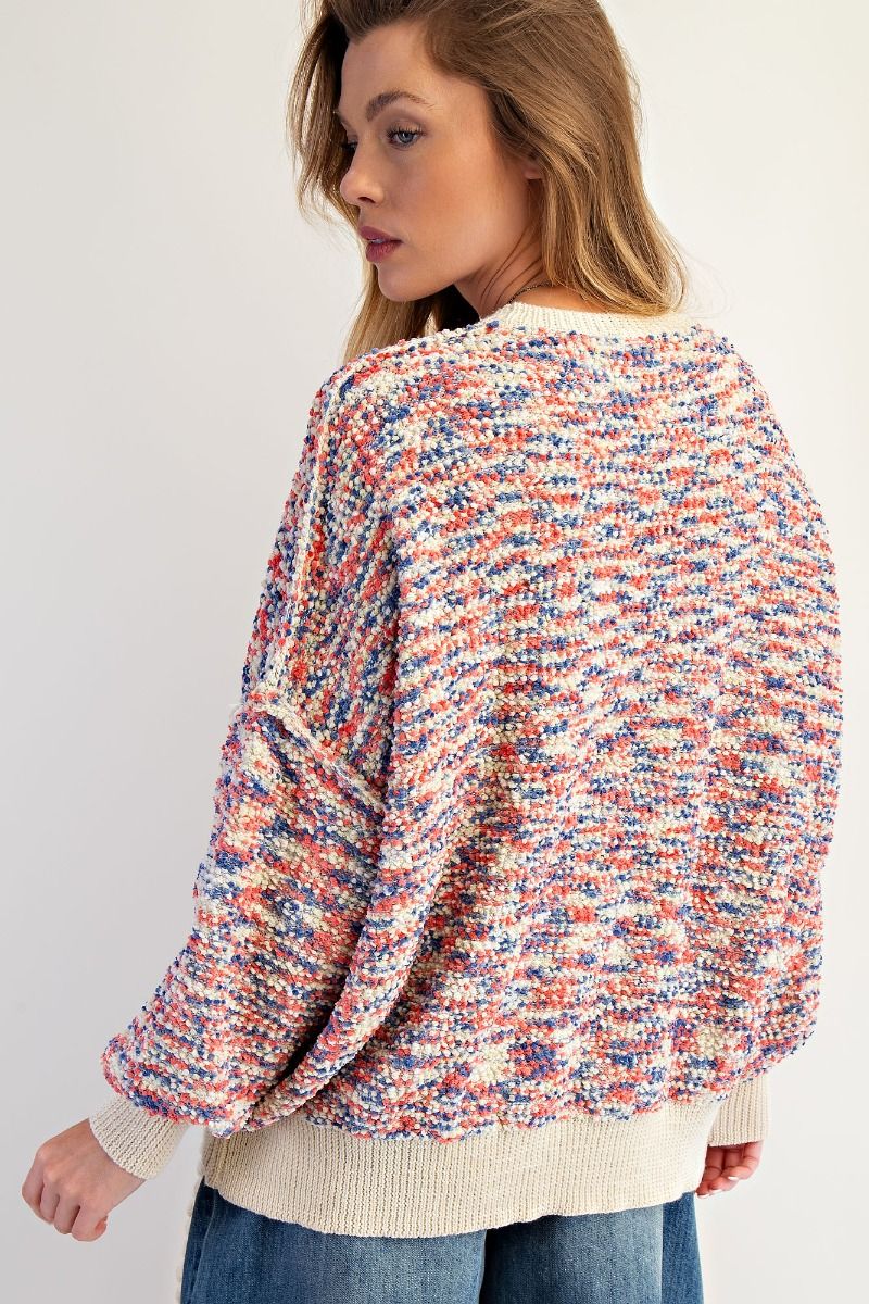 Popcorn Thread Sweater