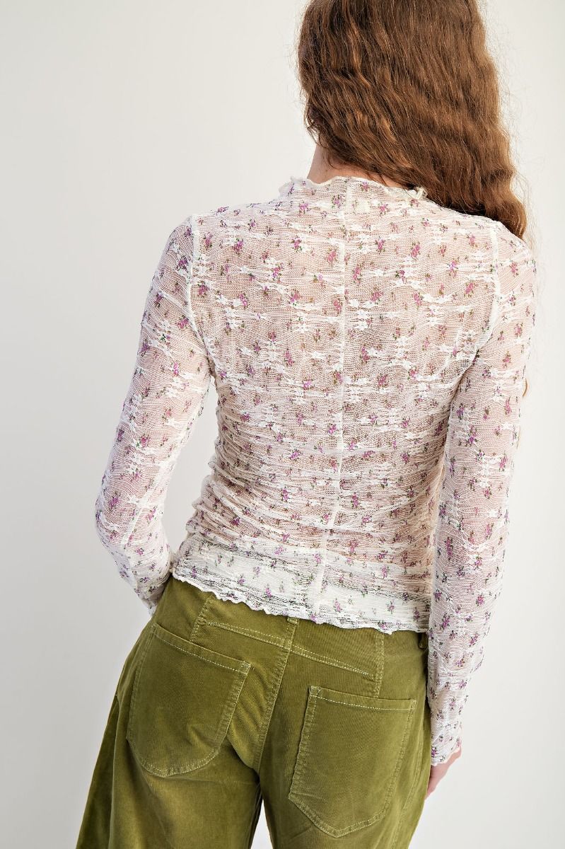 Floral Lace Top