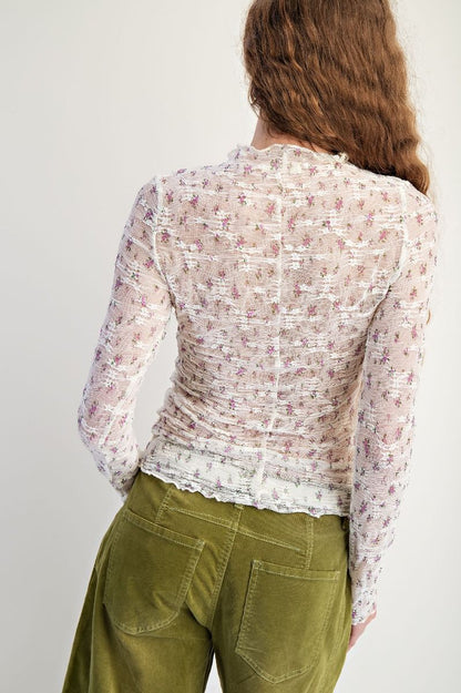 Floral Lace Top