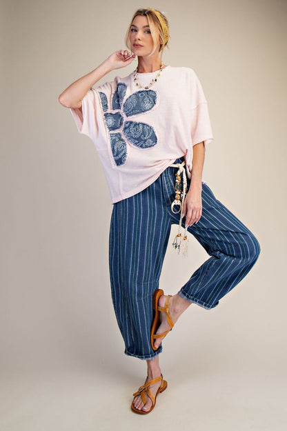 Bandana Flower Patch Top