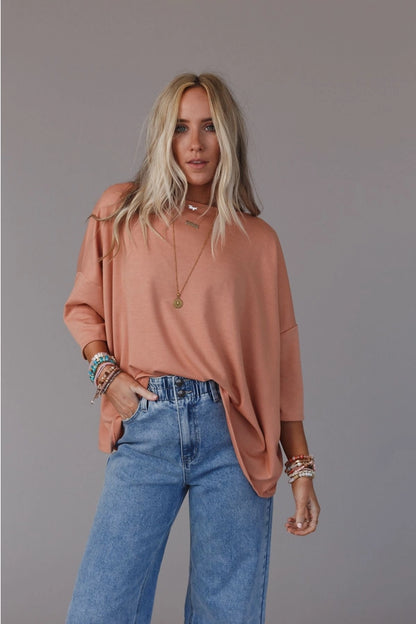 Cozy Cool Oversized Tee