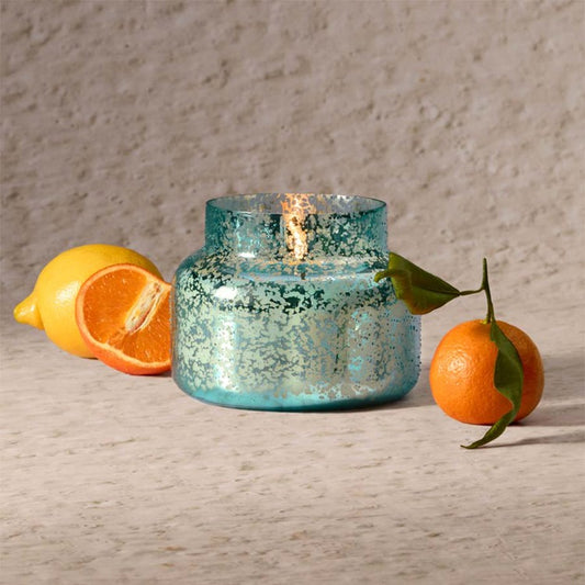 Volcano Aqua Opaline Signature Jar, 19oz