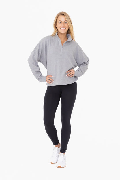 Plush Half-Zip Fleece Pullover