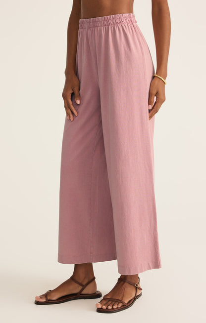 Scout Jersey Flare Pant in Pink Smoke