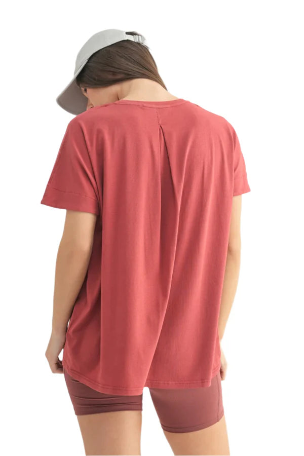 Shoreline Pima Cotton Slouchy Tee