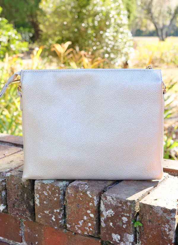 Ariana Crossbody in Pearl