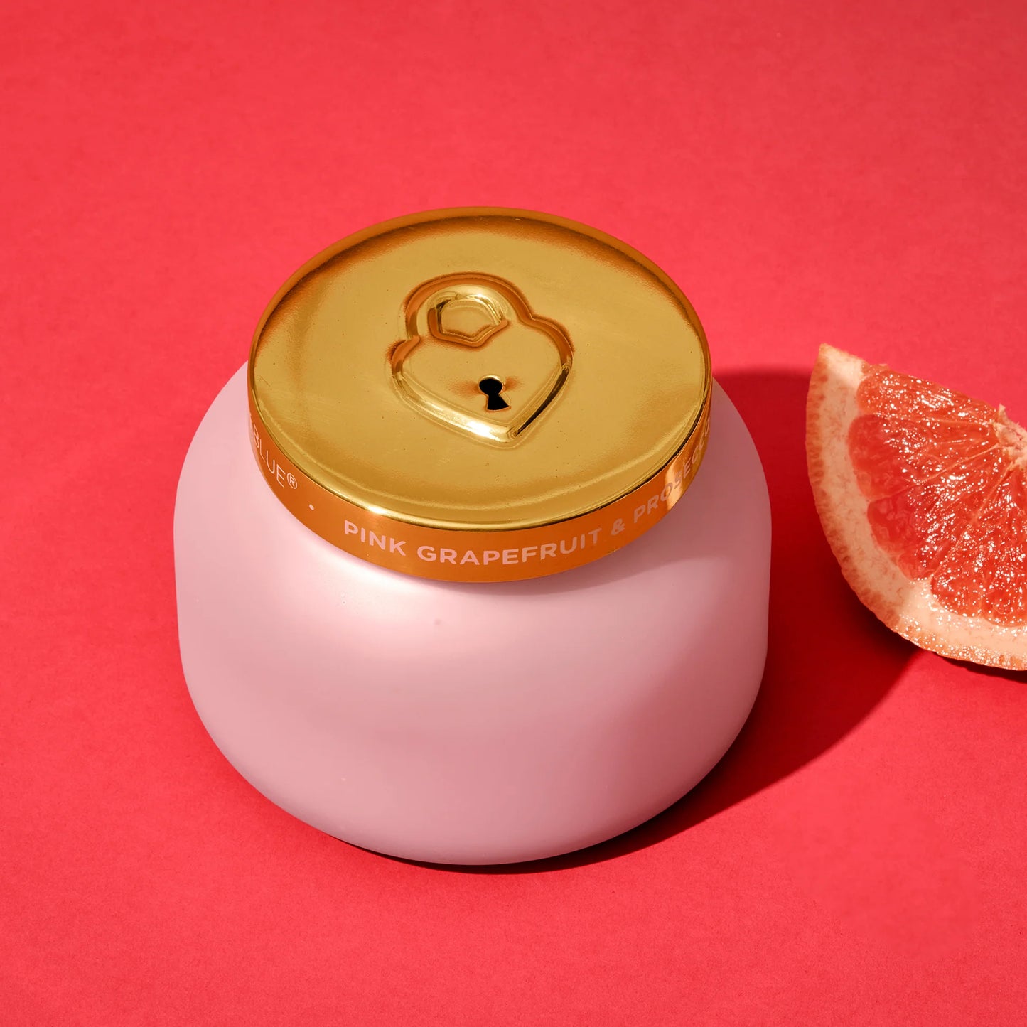Pink Grapefruit & Prosecco Locked in Love Signature Candle
