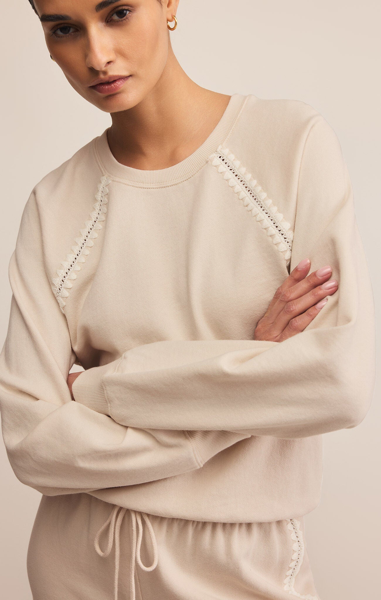 Take All Sweatpant in Crystal