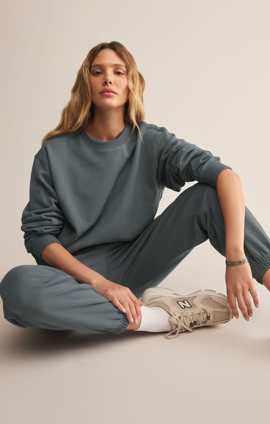 Boyfriend Cotton Sweatshirt