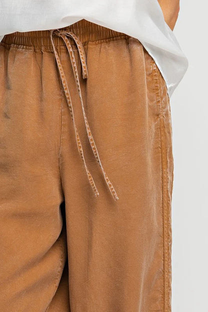 Mineral Wash Twill Trousers