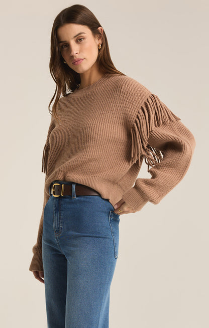 Fair & Square Denim Sweatshirt