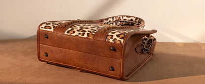 Wrangler Animal Print Concealed Carry Tote Bag
