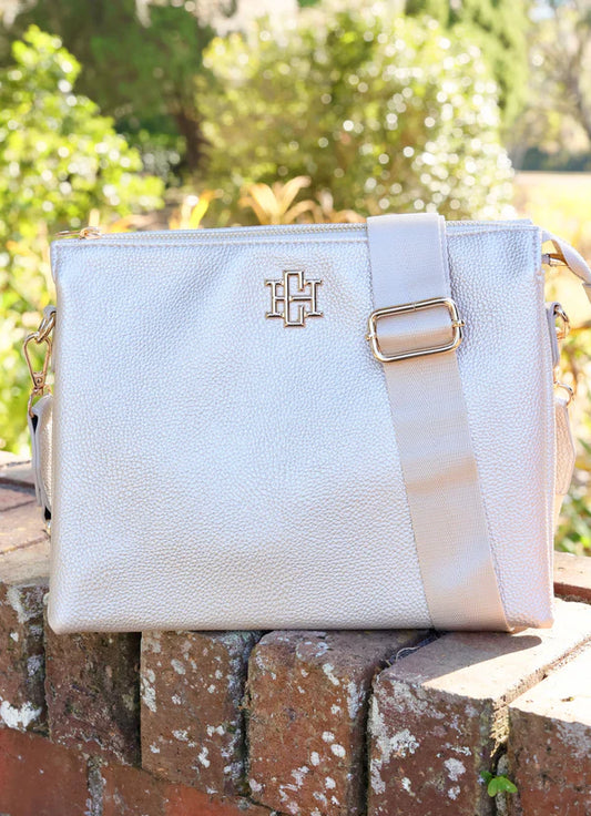 Ariana Crossbody in Pearl