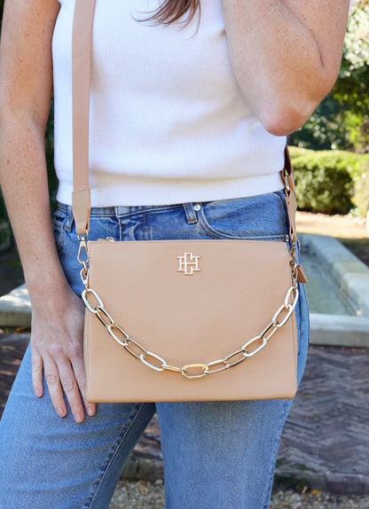 Ariana Crossbody in Tan