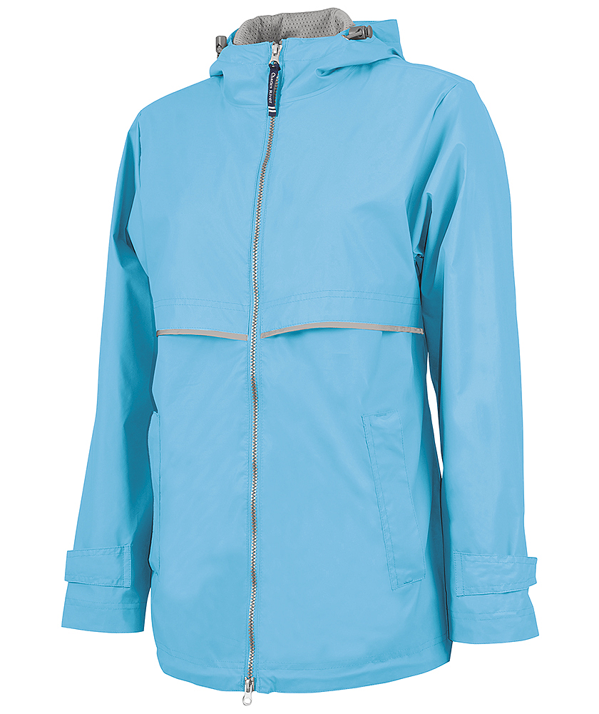 Charles River Women's New Englander Rain Jacket-Wave