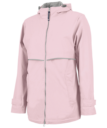 Charles River Pink Women's New Englander Rain Jacket